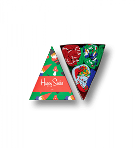 Christmas Holiday Gift Box (3-Pairs)