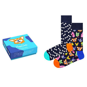 Happy Socks 2-Pack Lover Box Dog SocKing Gift –