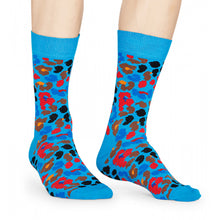Happy Socks Multi Leopard Blue
