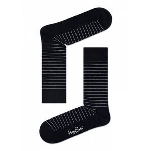 Happy Socks Thin Stripe Black